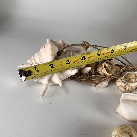 Hanging Sea Shell Mobile Wind Chime Chandelier Boho Nautical Beach Decor - Picture 7 of 13